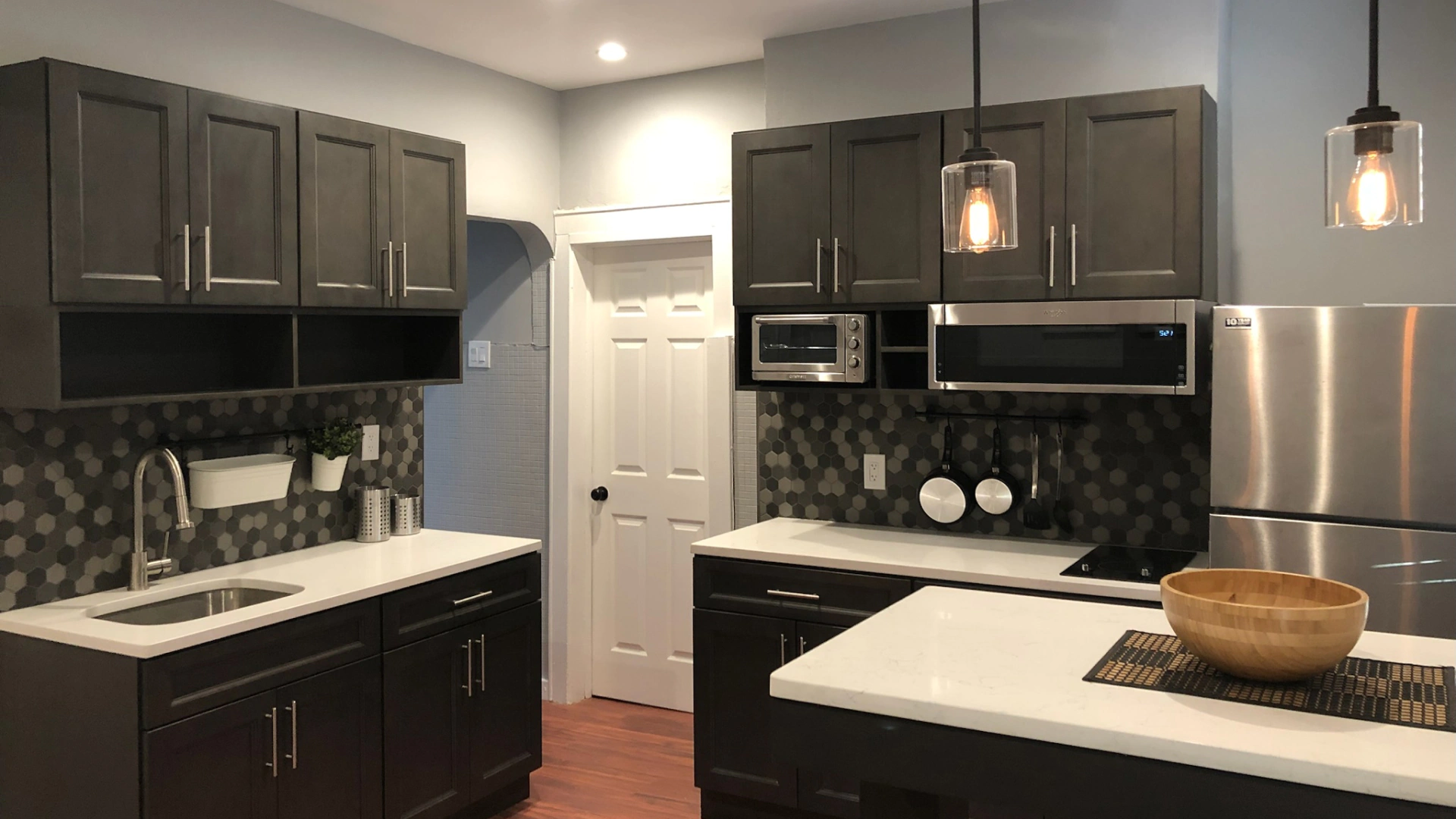 newly remodeled kitchen